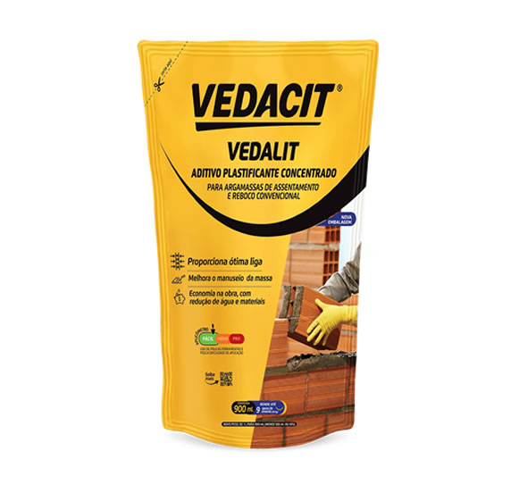 Fórmula do Vedacit Vedalit Aditivo Plastificante